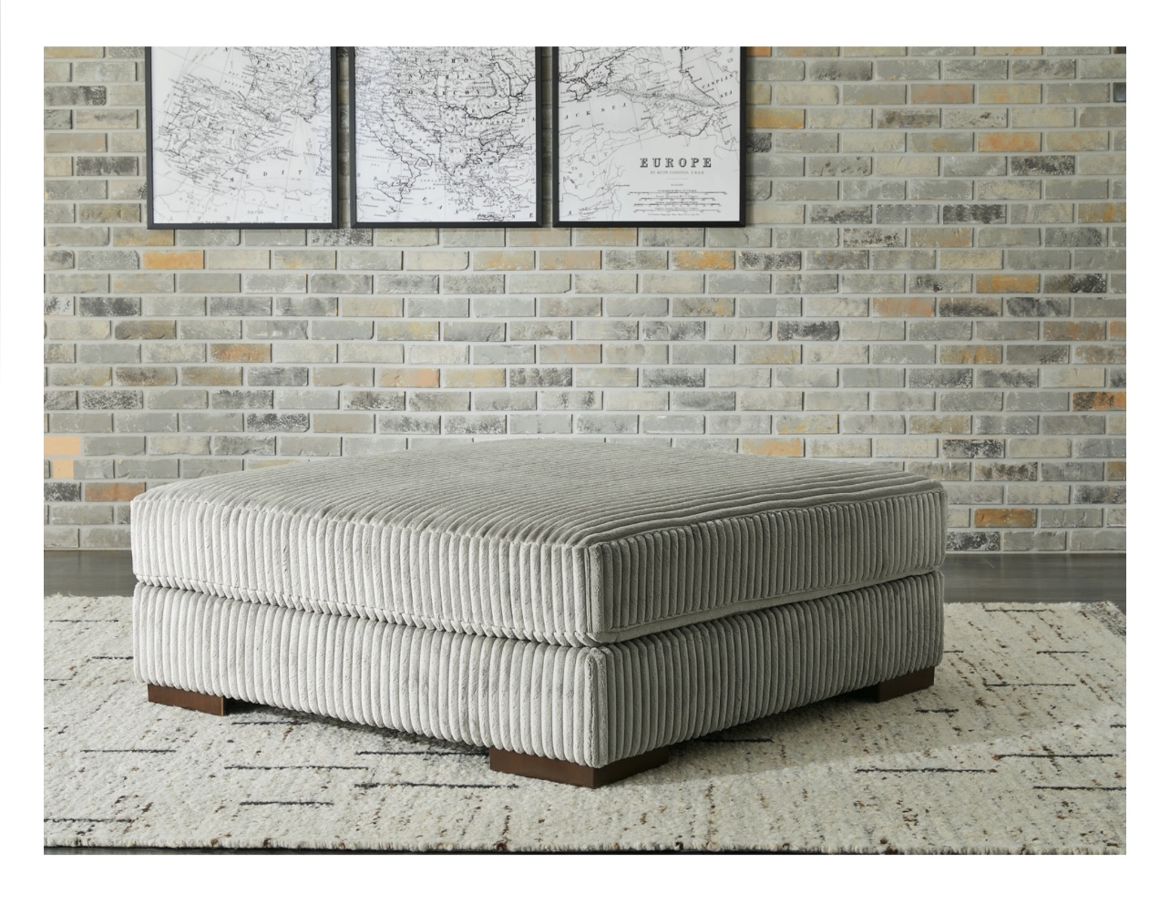 Lindyn Oversized Large Accent Ottoman ONLY - photo 2