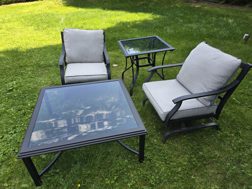 4 pc outdoor patio set - photo 4
