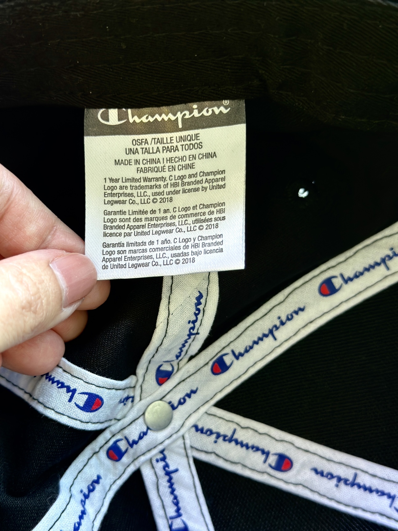 Champion Black Cap - photo 2
