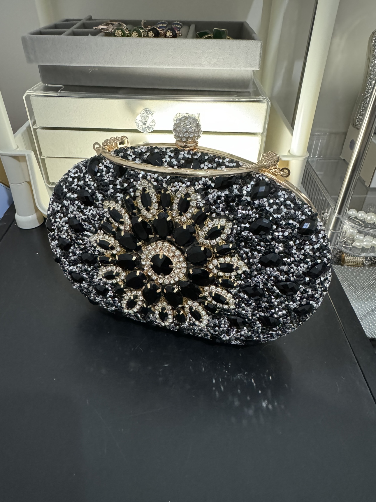 Rhinestone Clutch