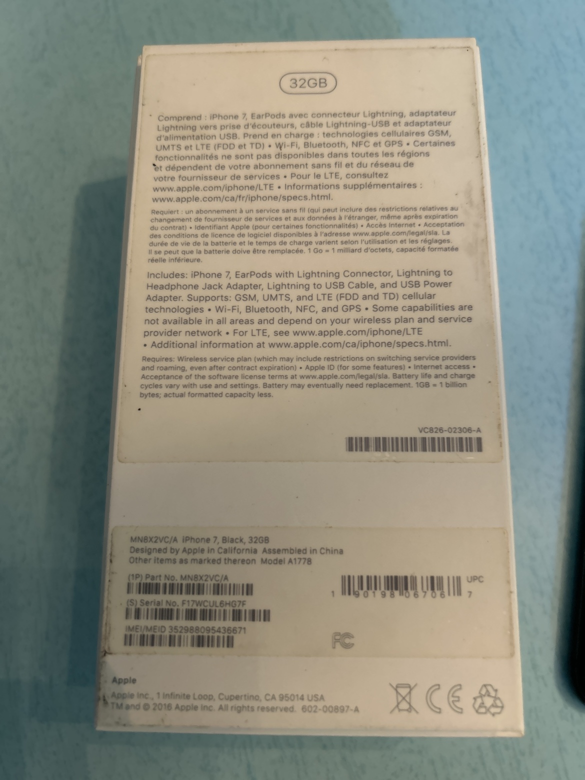 iPhone 7 32GB Black - photo 2