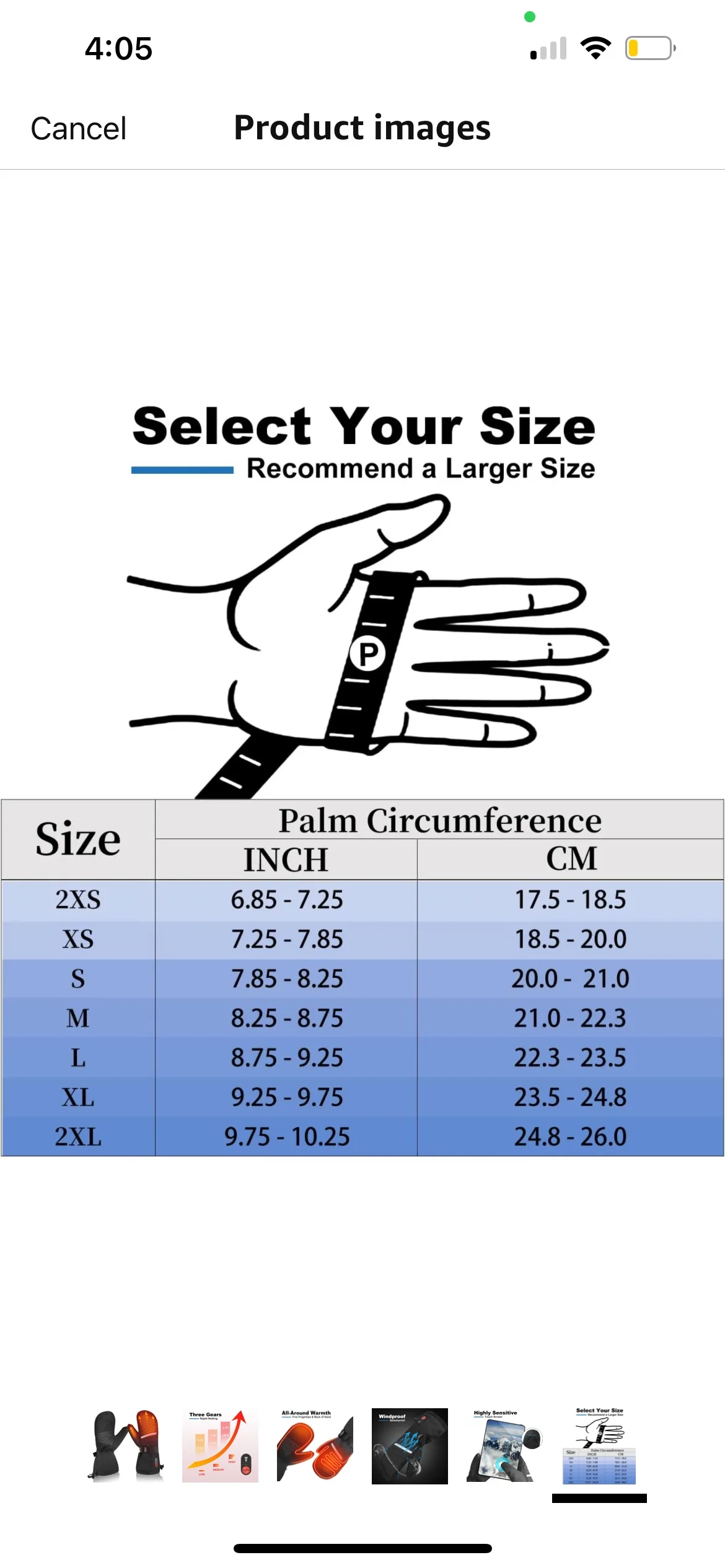 🥕 Open box🥕 Heat Gloves Rechargeable Electric Heating Winter image indicator(8)