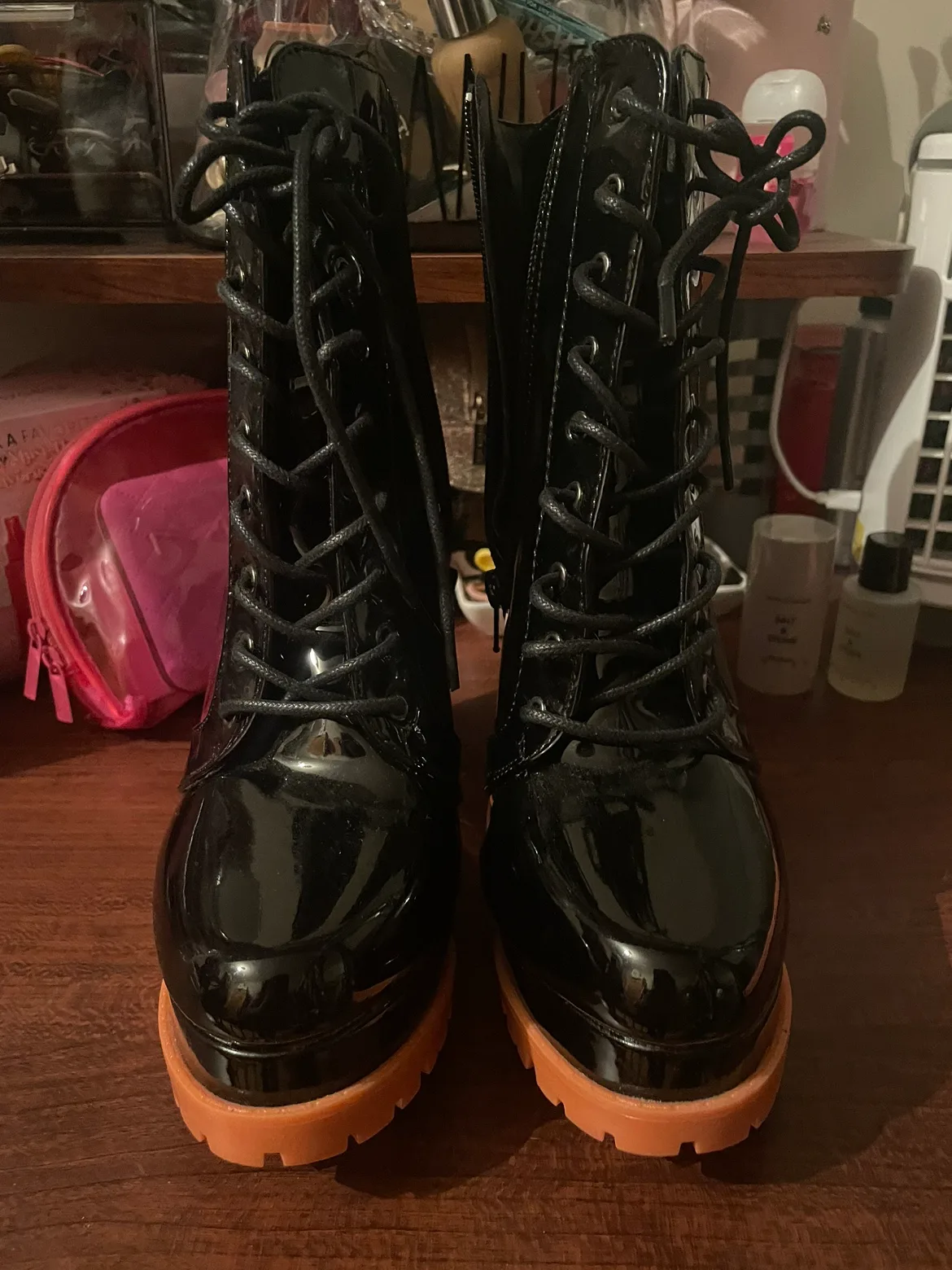 Black Patent Boots thumbnail