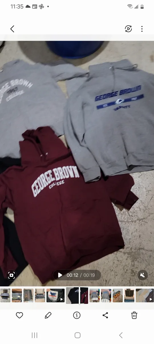 George Brown College Hoodies plus thumbnail