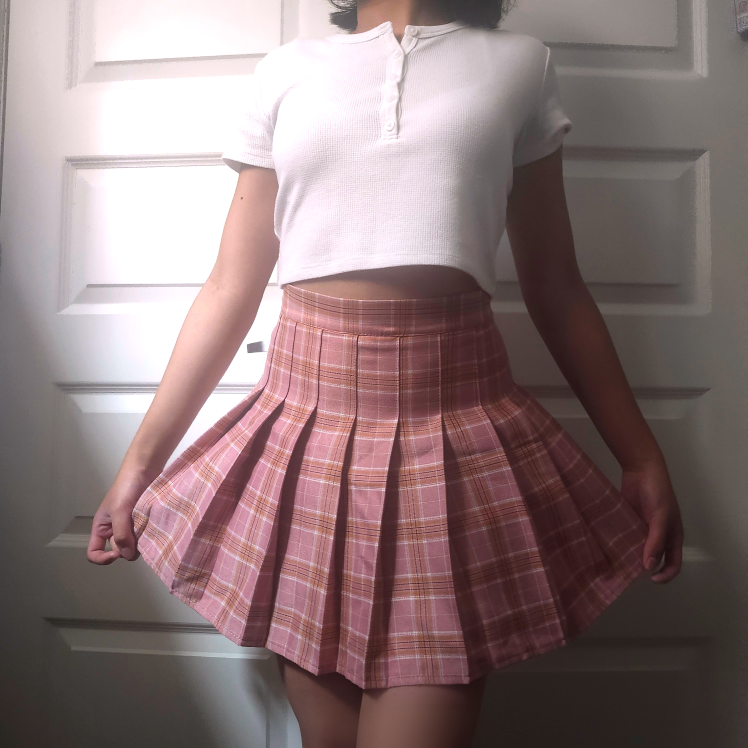 Pink Plaid Skirt - photo 3