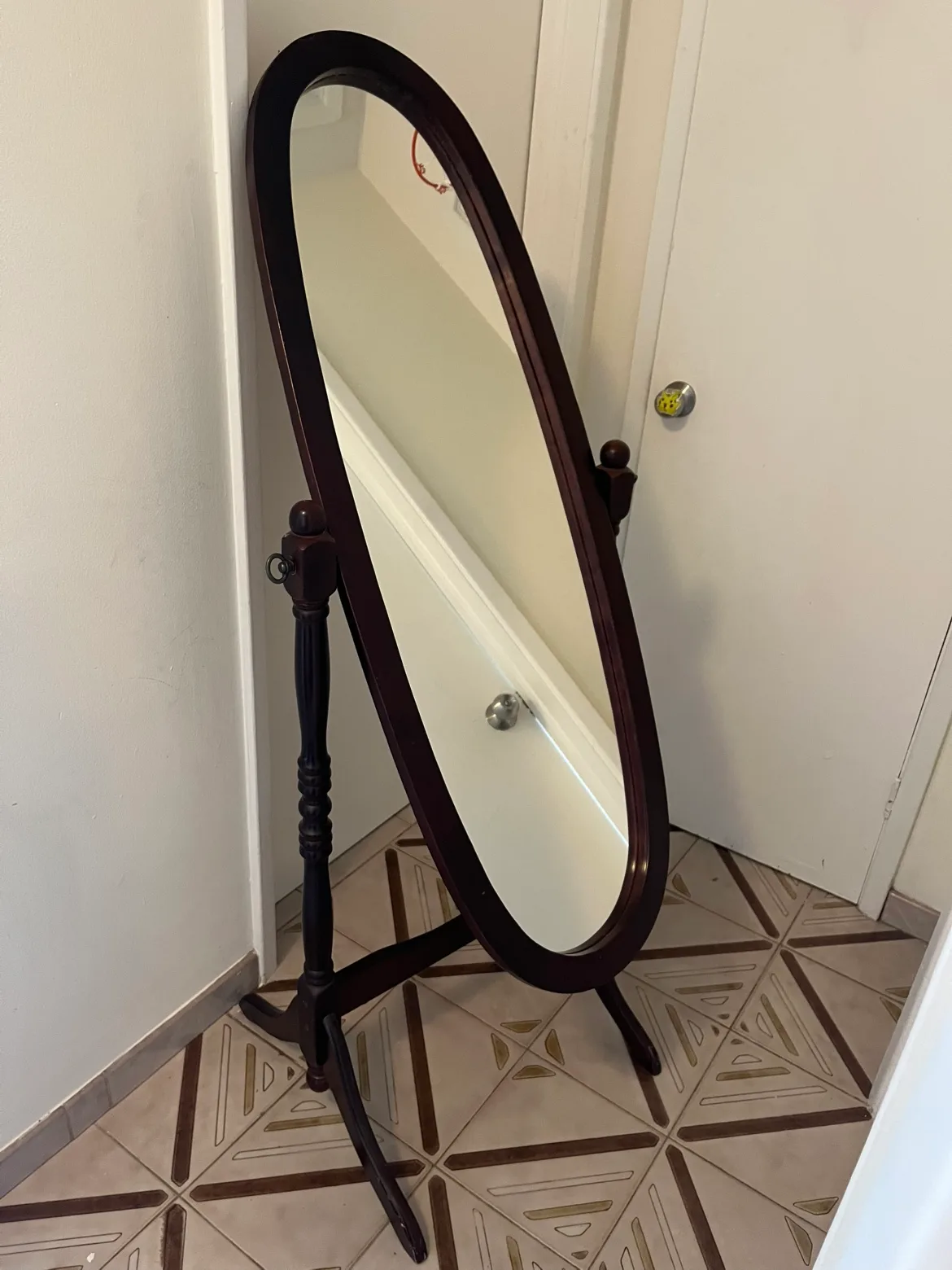Full Length Standing Mirror image indicator(2)