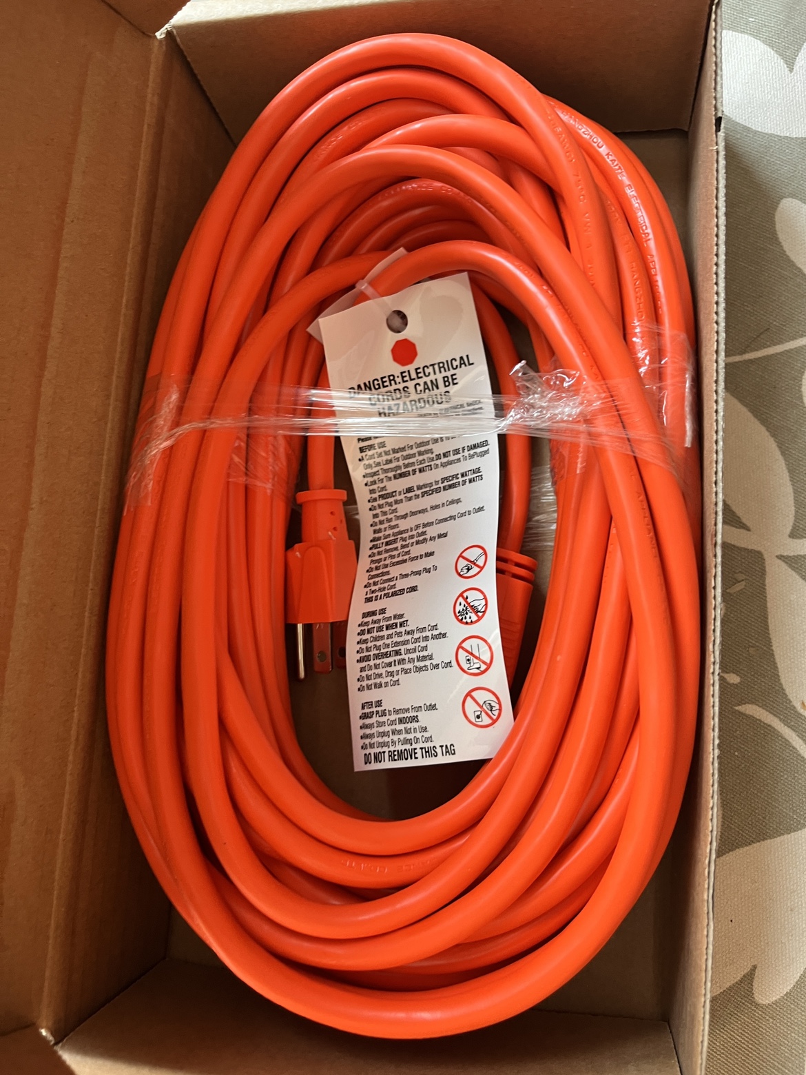 50 ft Heavy-Duty Outdoor Extension Cord - photo 2
