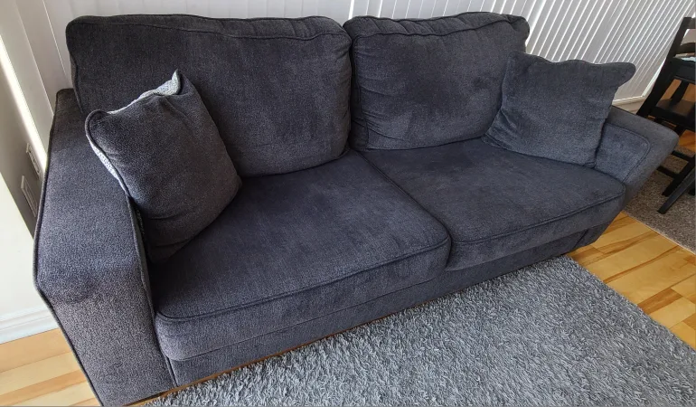 Ashley Furniture - Dark Grey Sofa/ couch image indicator(3)