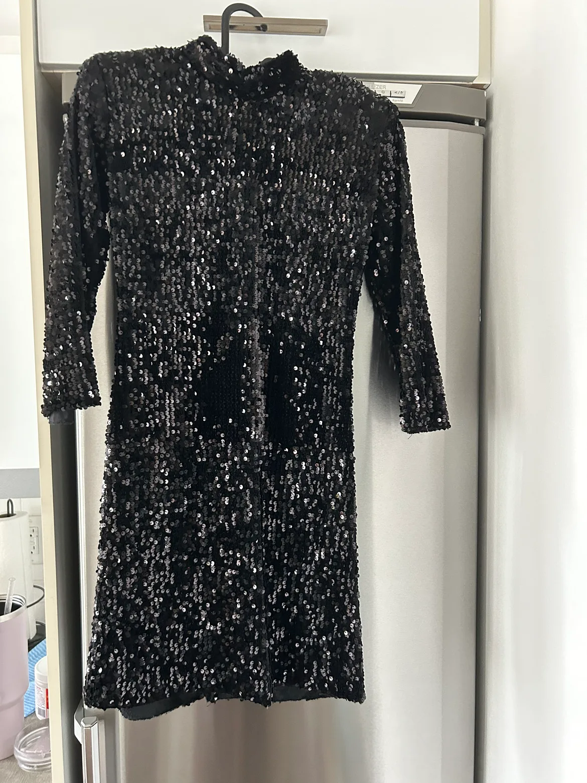 Zara Dress Sequins Small thumbnail