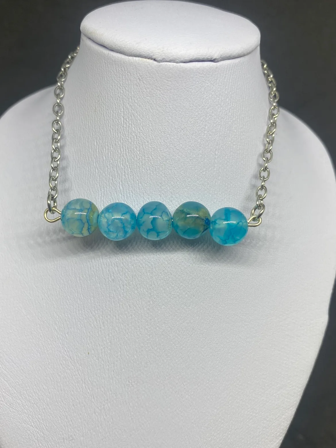 Dragon Vein Crystal Necklace image indicator(3)