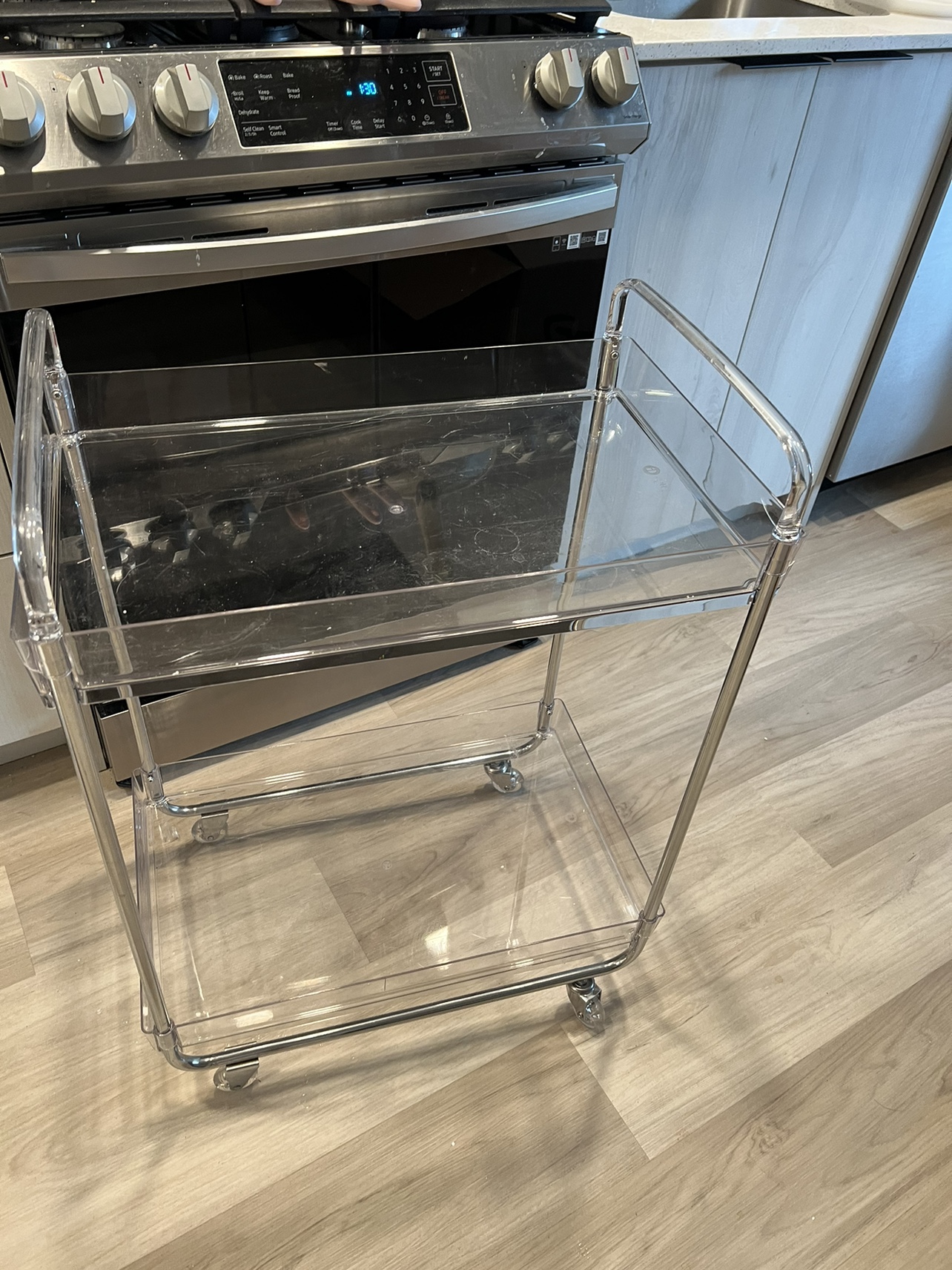 Clear Bar Cart - photo 3