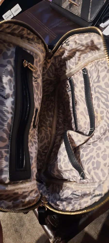 Women's Guess Leather Backpack image indicator(3)