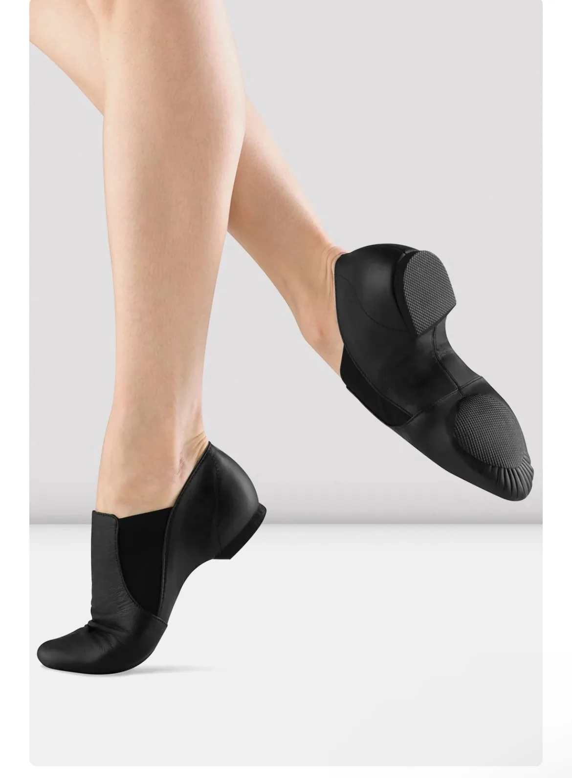 Bloch Elasta Bootie Leather Dance Shoes thumbnail