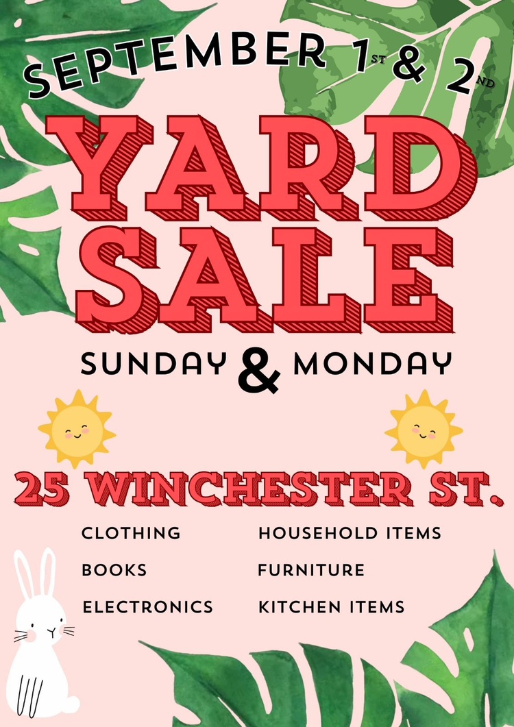 ☀️YARD SALE☀️