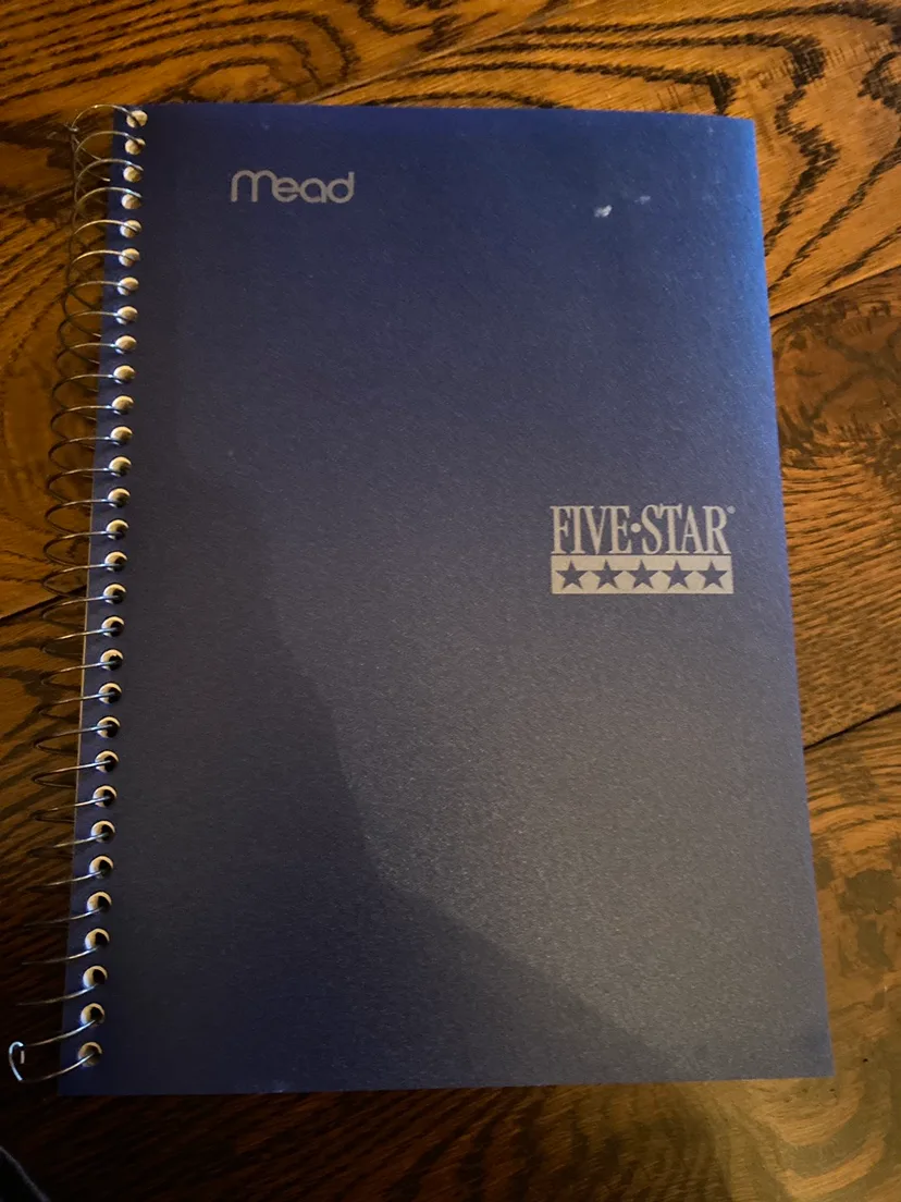 Mead Five Star Notebook #freecycle thumbnail