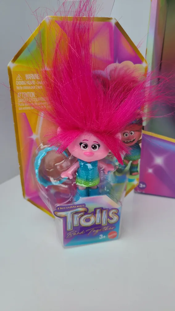 set of 3 Trolls DJ Party Mixer & Figure image indicator(3)