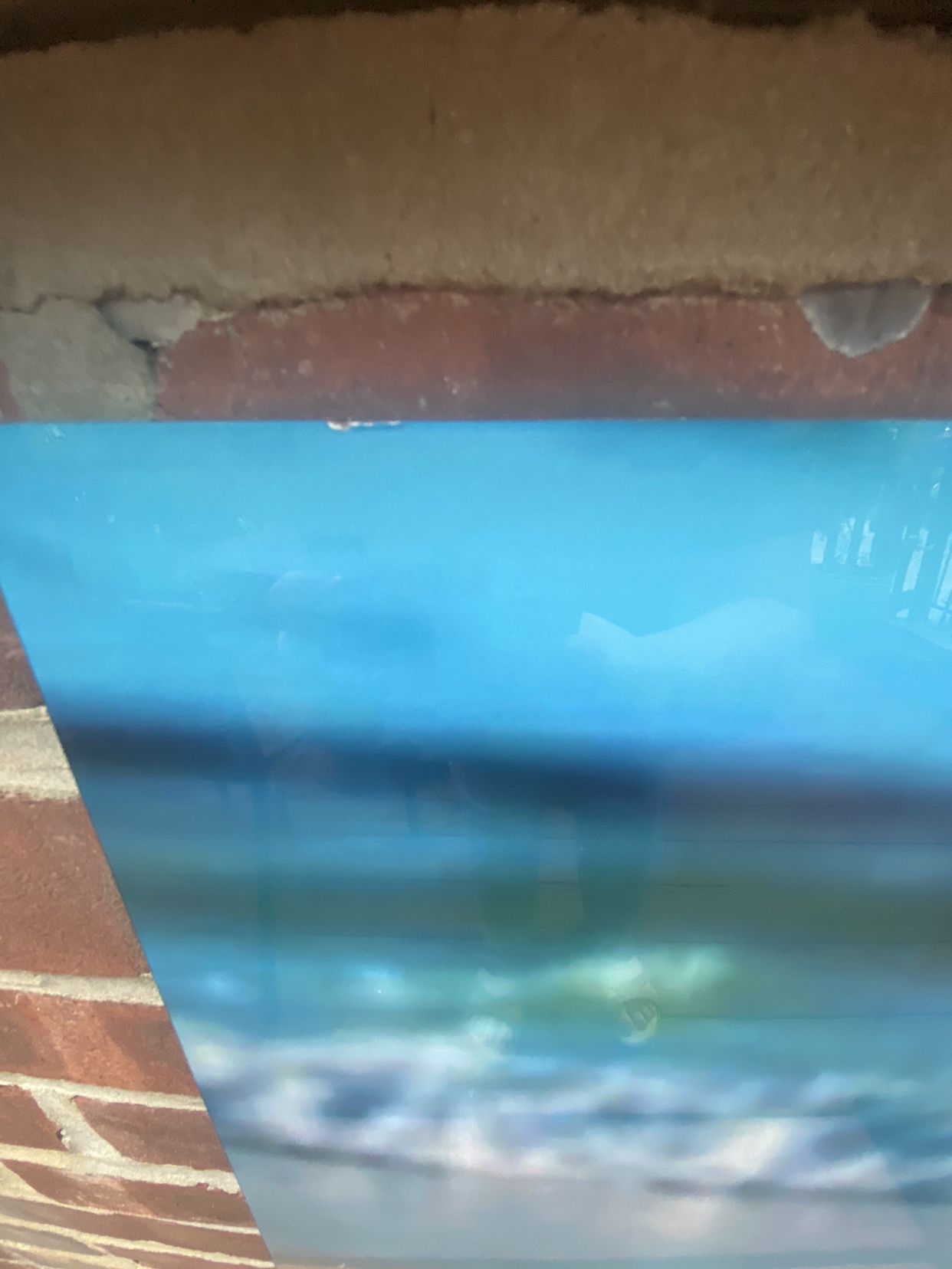 Gorgeous wall art 36” by 24” beach metal print #freecycle - photo 5