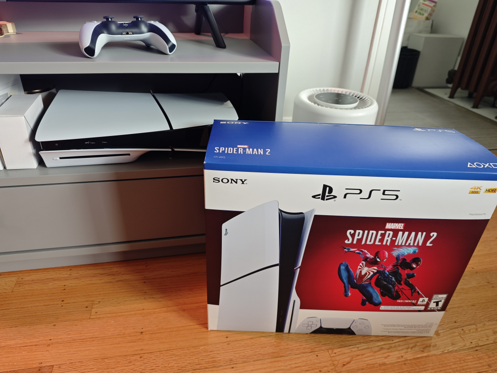 Sony PS5 Slim with Disc Drive Console - photo 2