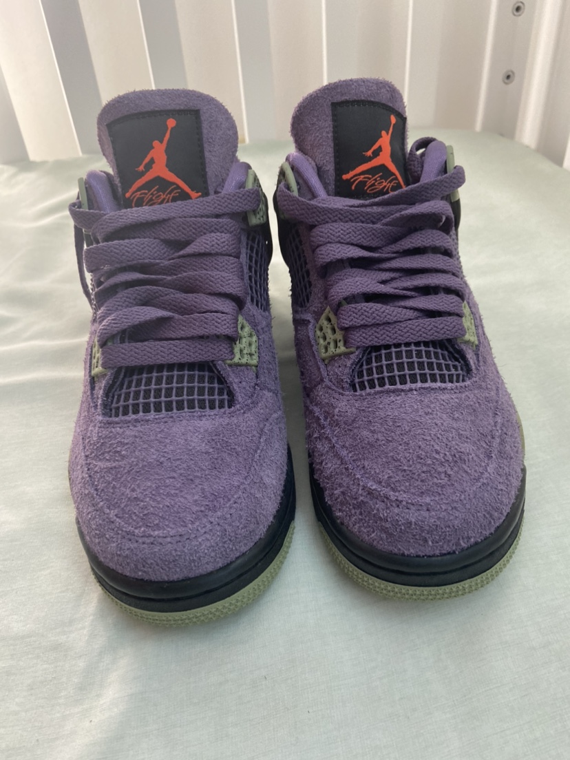 Air Jordan 4 Retro "Canyon Purple” - Size 7 Women’s - photo 4