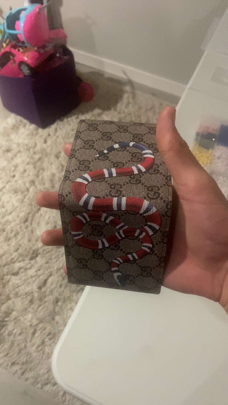 Gucci wallet snake on sale