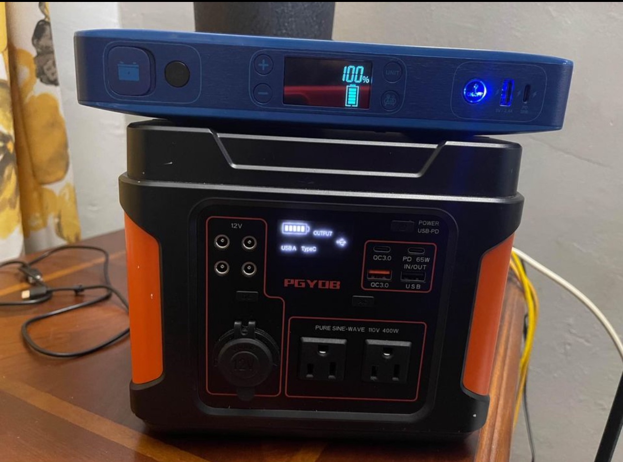 Portable Car Jump Starter and Power Station - photo 2