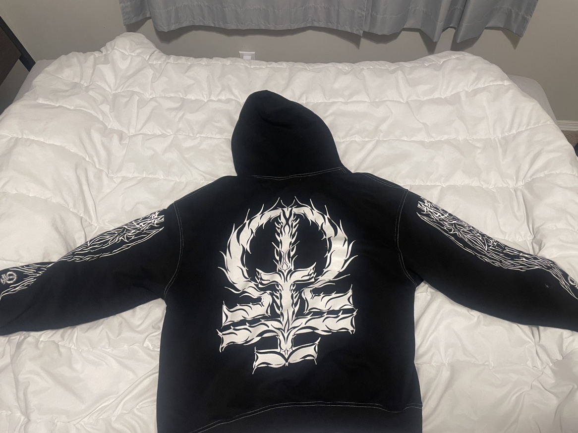 Shadow Realm Oversized Hoodie - photo 4
