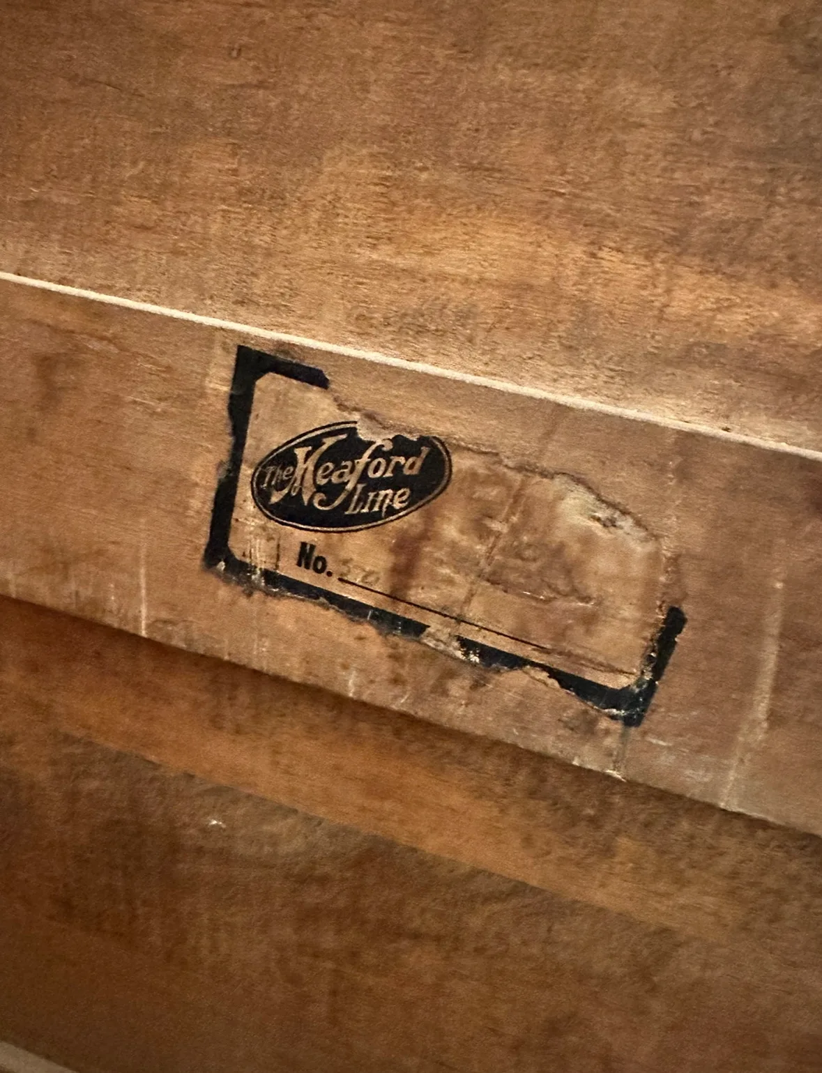 Authentic Antique solid wood Meaford Armoire - dresser image indicator(9)