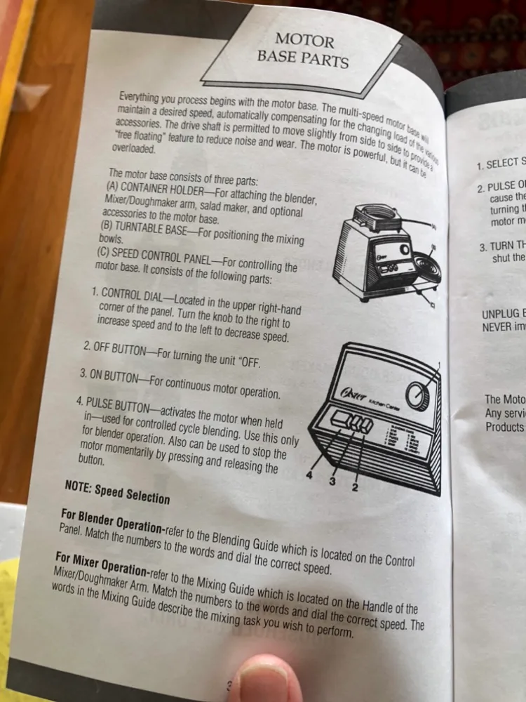 🧡 Vintage Oster Kitchen Centre Appliance. never used. in box image indicator(9)