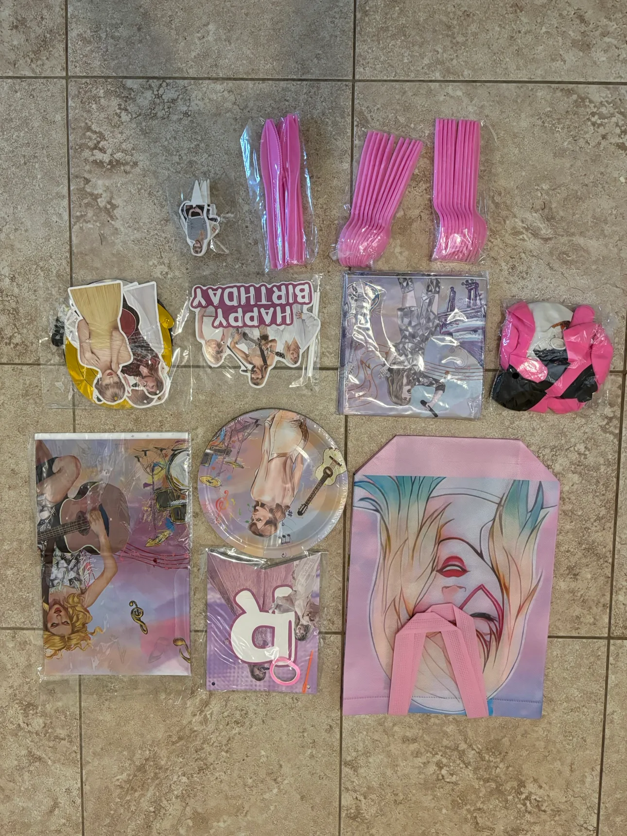 Taylor swift Birthday Party Decorations thumbnail