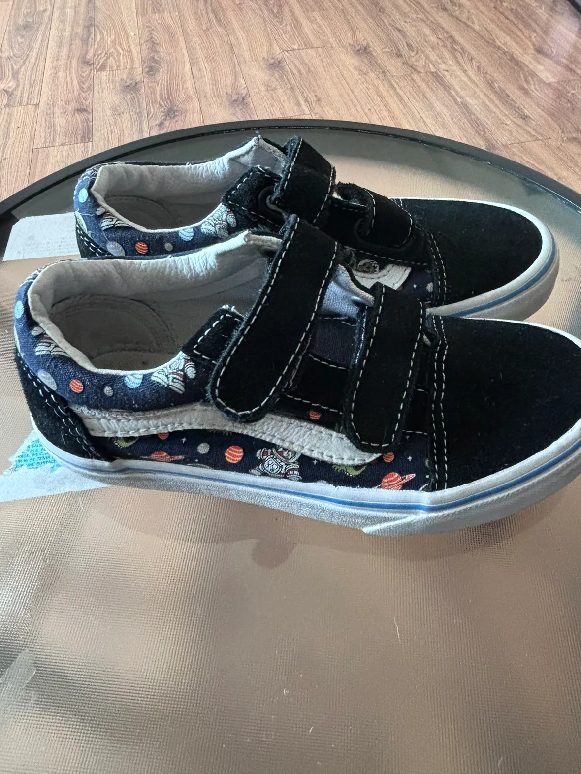 Vans Kids Space Print Sneakers (SIZE 1.0) image indicator(3)