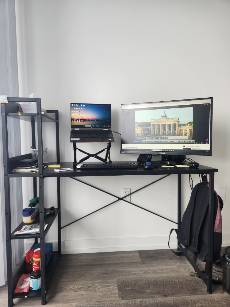 ODK Desk with Shelves & Monitor Stand - photo 3