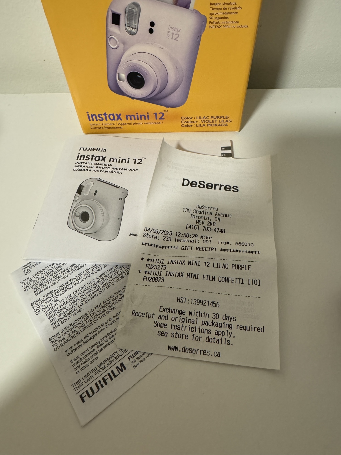 BRAND NEW FUJIFILM Instax Mini Instant Camera (Lilac) - photo 4