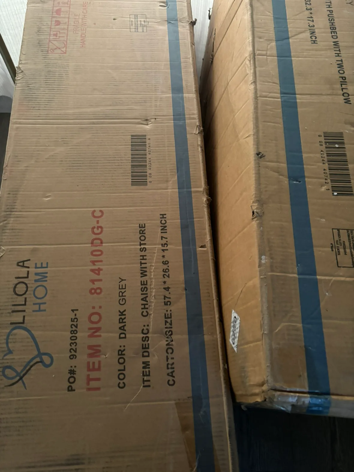 Grey Sectional Sofa Bed image indicator(4)