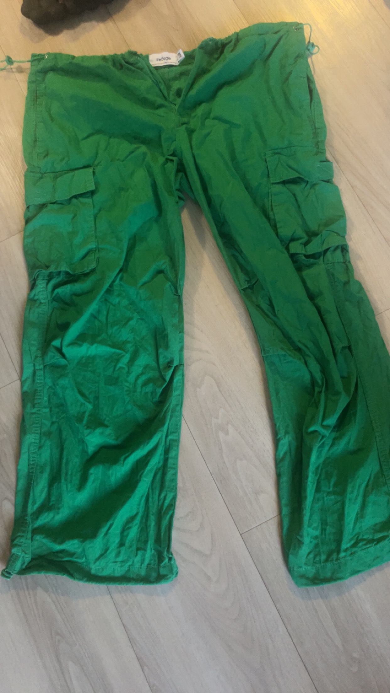Refuge Green Cargo Pants
