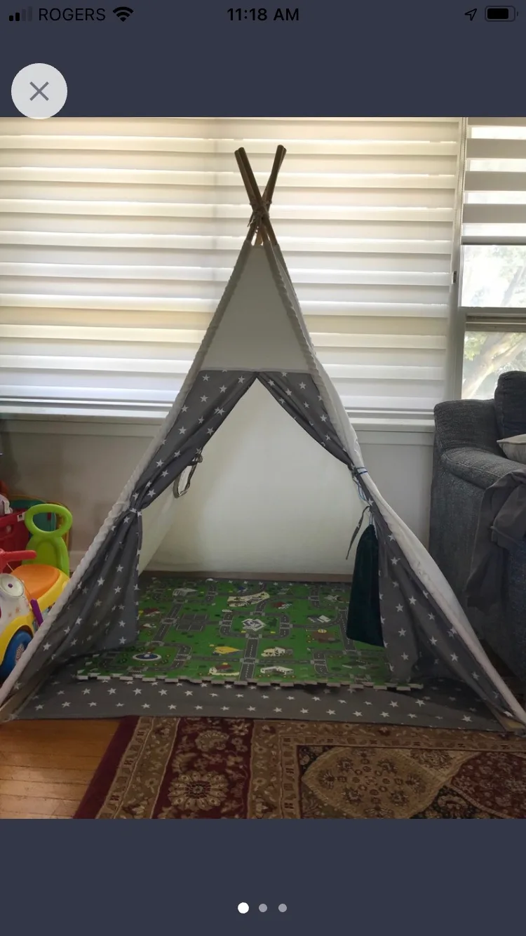 Kids Teepee Tent image indicator(2)
