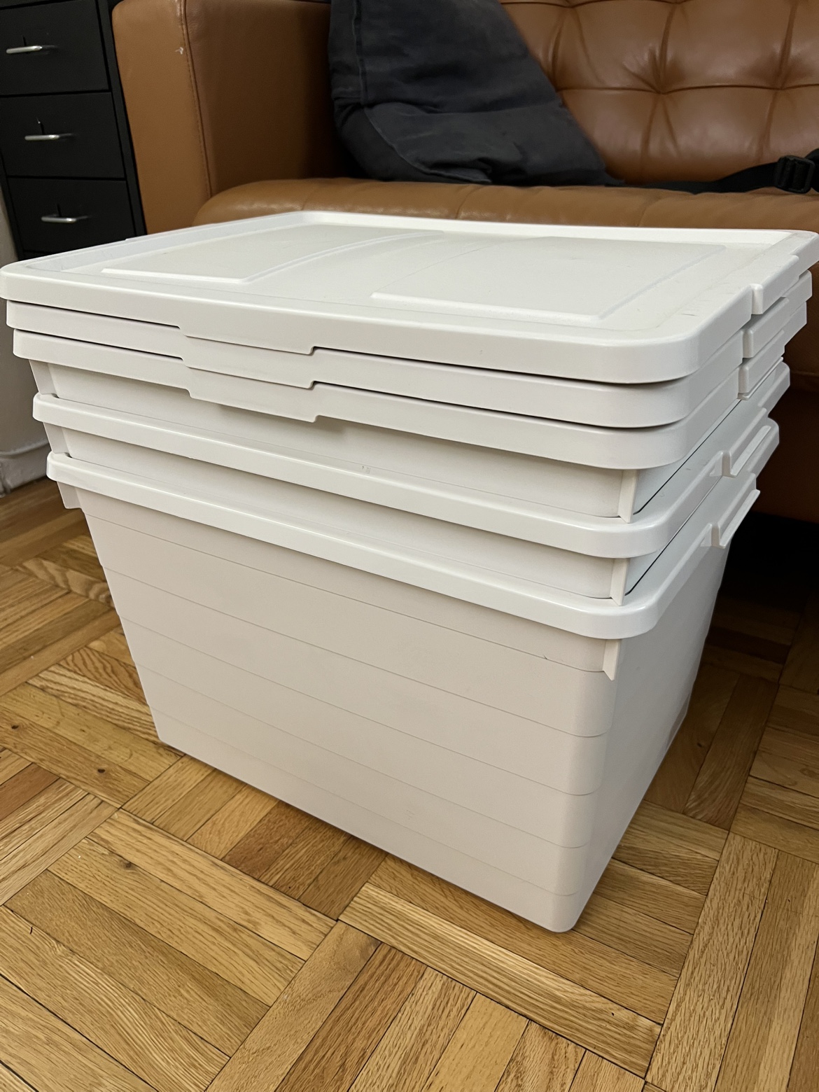 Storage Bins with Lids (IKEA) - photo 2
