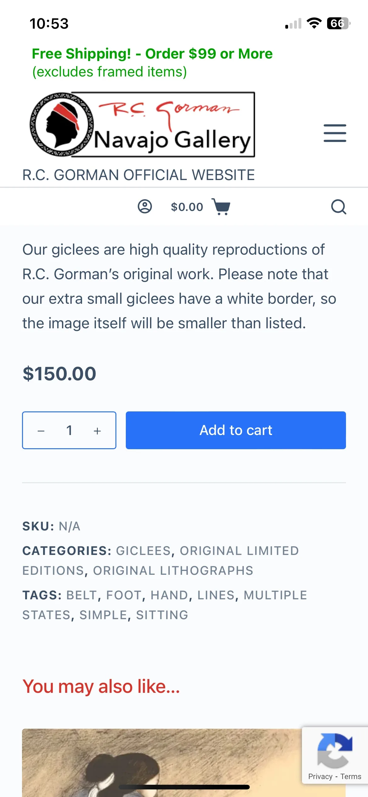 RC Gorman Designs of the Southwest Tile image indicator(4)