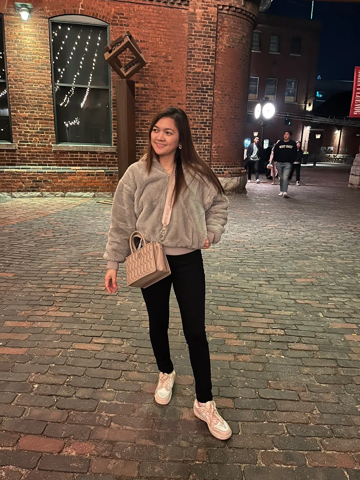 Topshop Grey Fuzzy Hoodie image indicator(4)