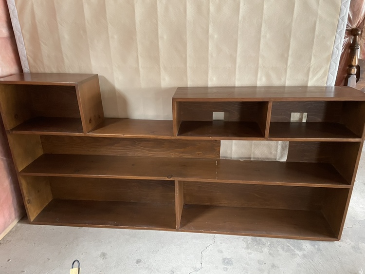 Wooden Shelf Unit