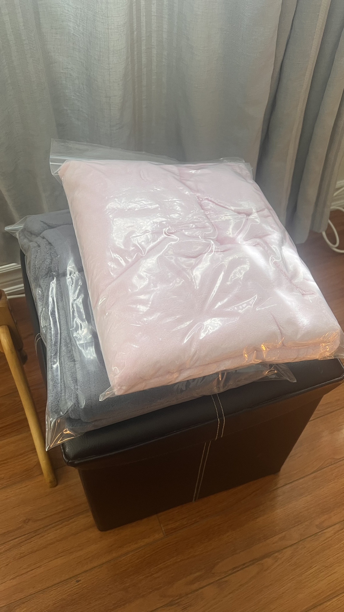 TAKE BOTH @ $5: Two Fleece Throw