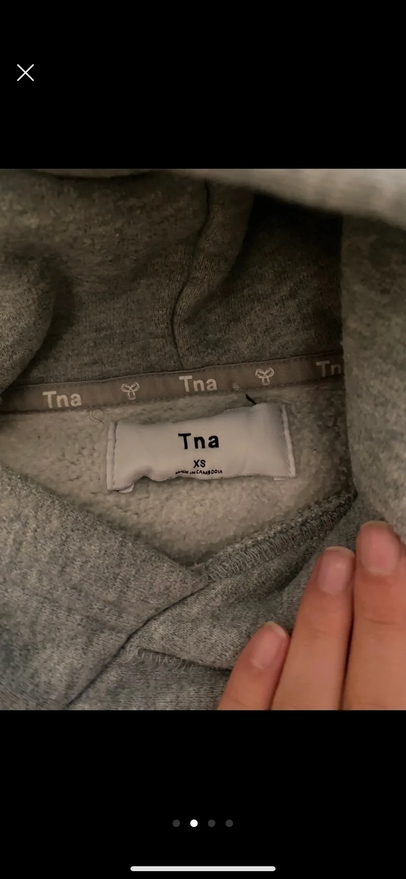 Aritzia tna cozy fleece hoodie image indicator(4)