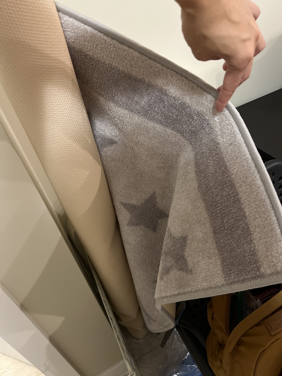 Ikea Grey Star Rug