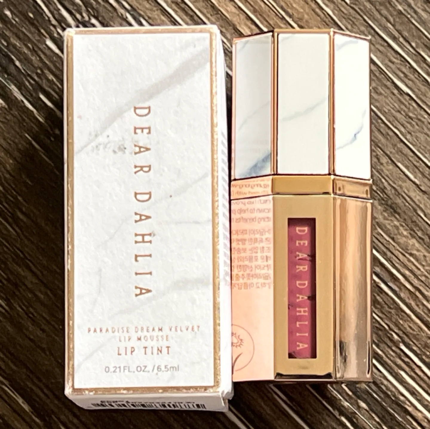 Dear Dahlia Paradise Dream Velvet Lip Mousse Tint  in 08 Ballet thumbnail