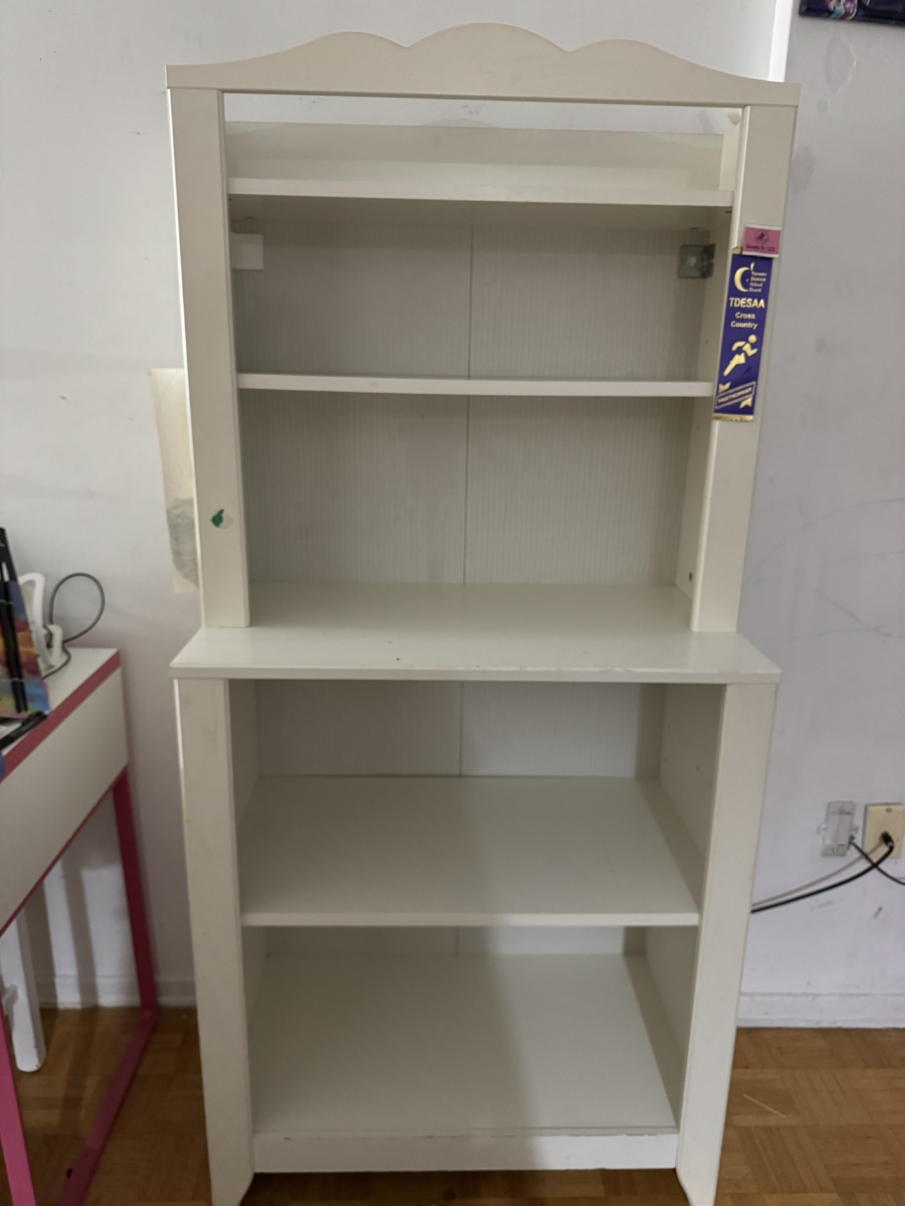 White Book Shelf