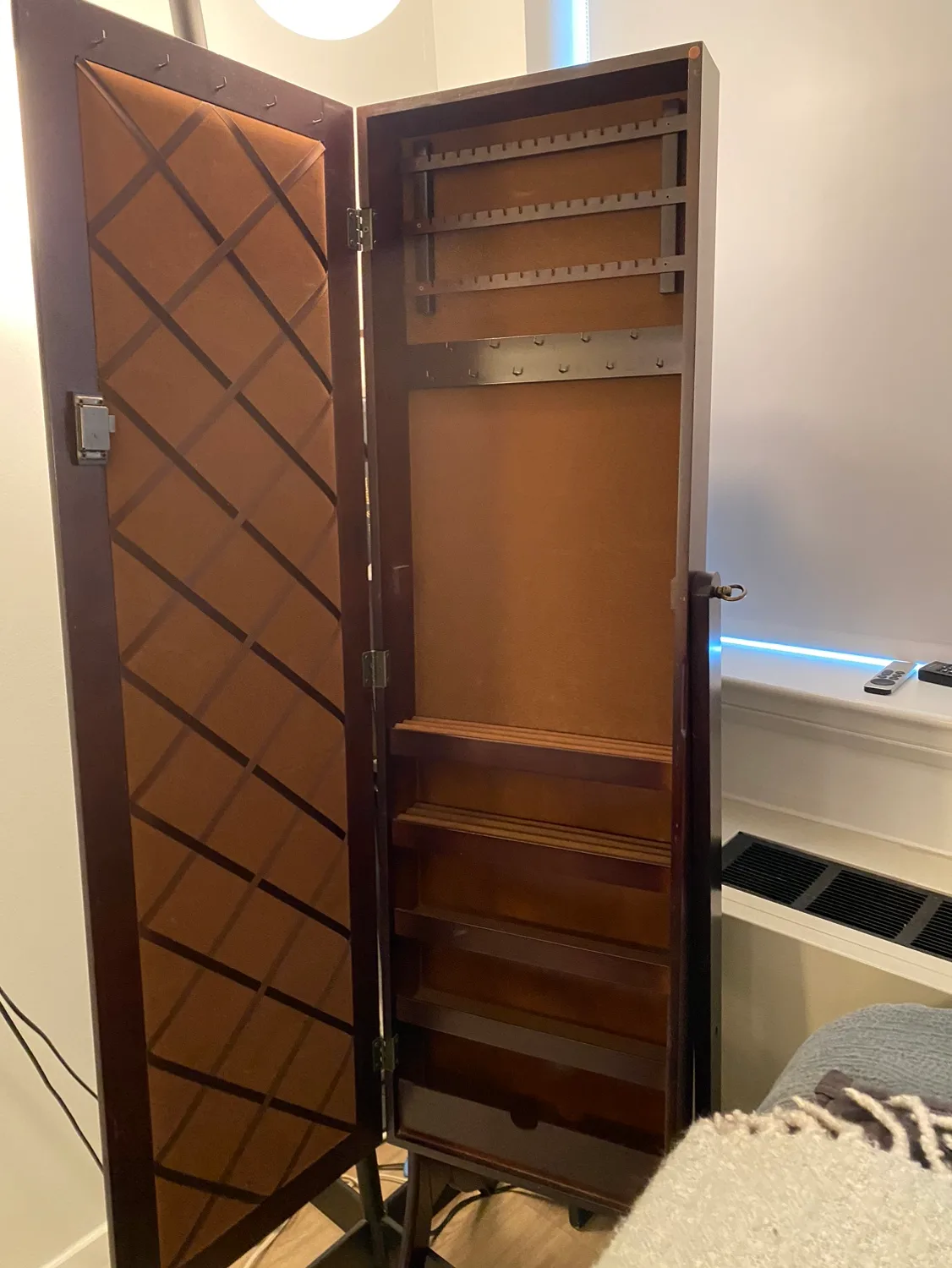 Full Length Mirror with Jewelry Storage image indicator(2)