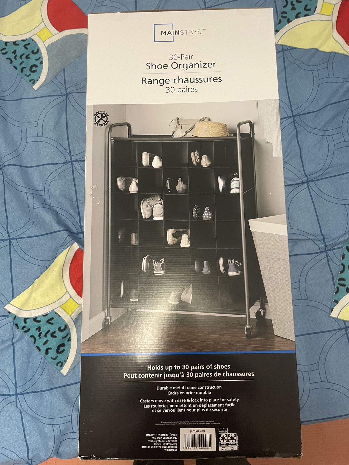 Mainstays 30-Pair Shoe Organizer - photo 2