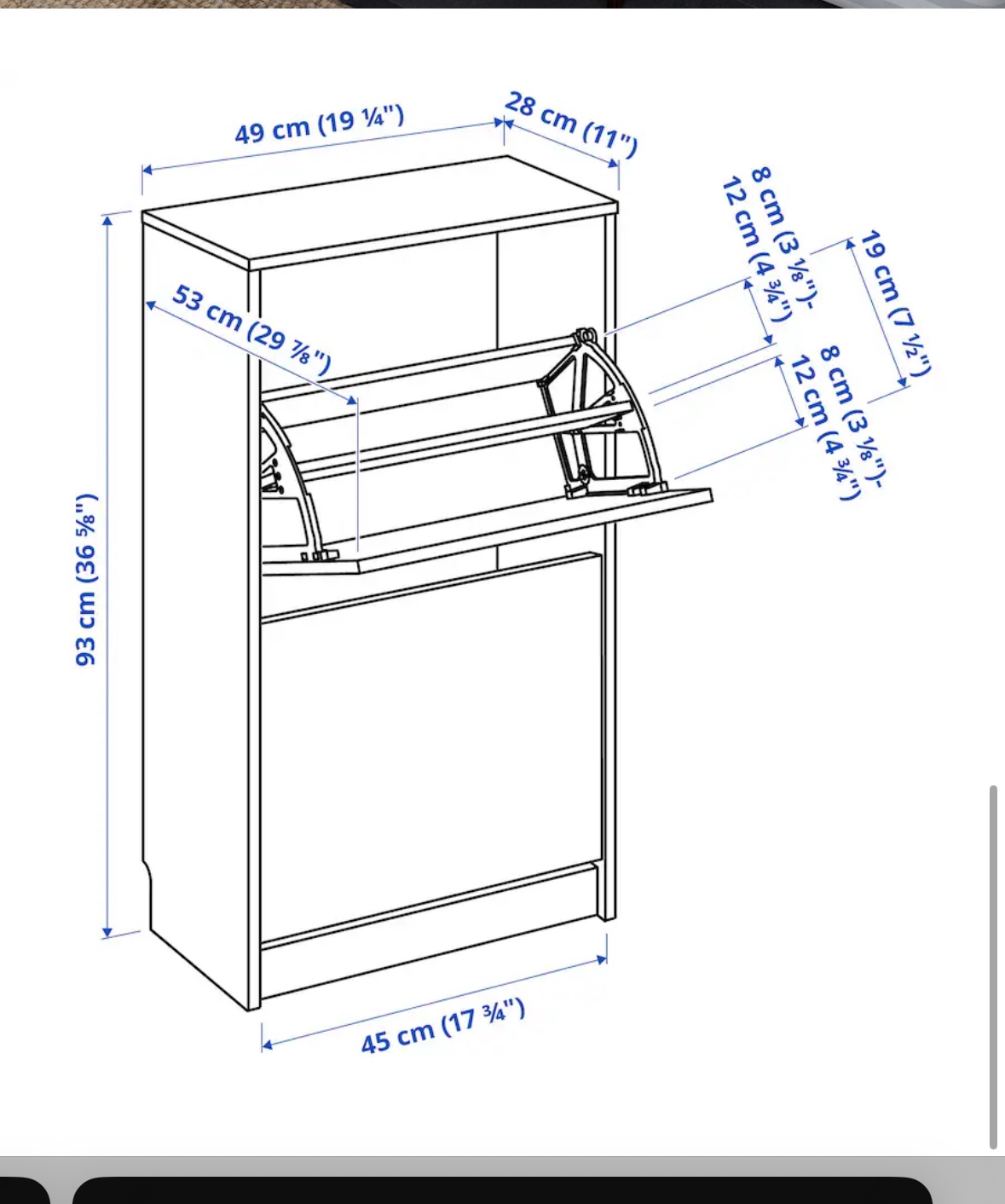 IKEA Shoe Cabinet - photo 4