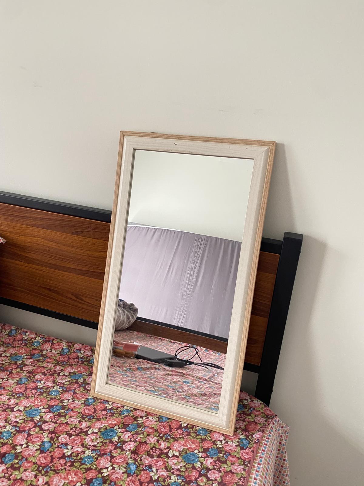 Wooden Framed Mirror