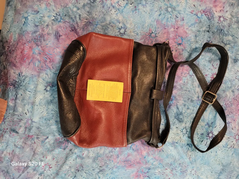 Vintage Leather Bucket Bag image indicator(2)