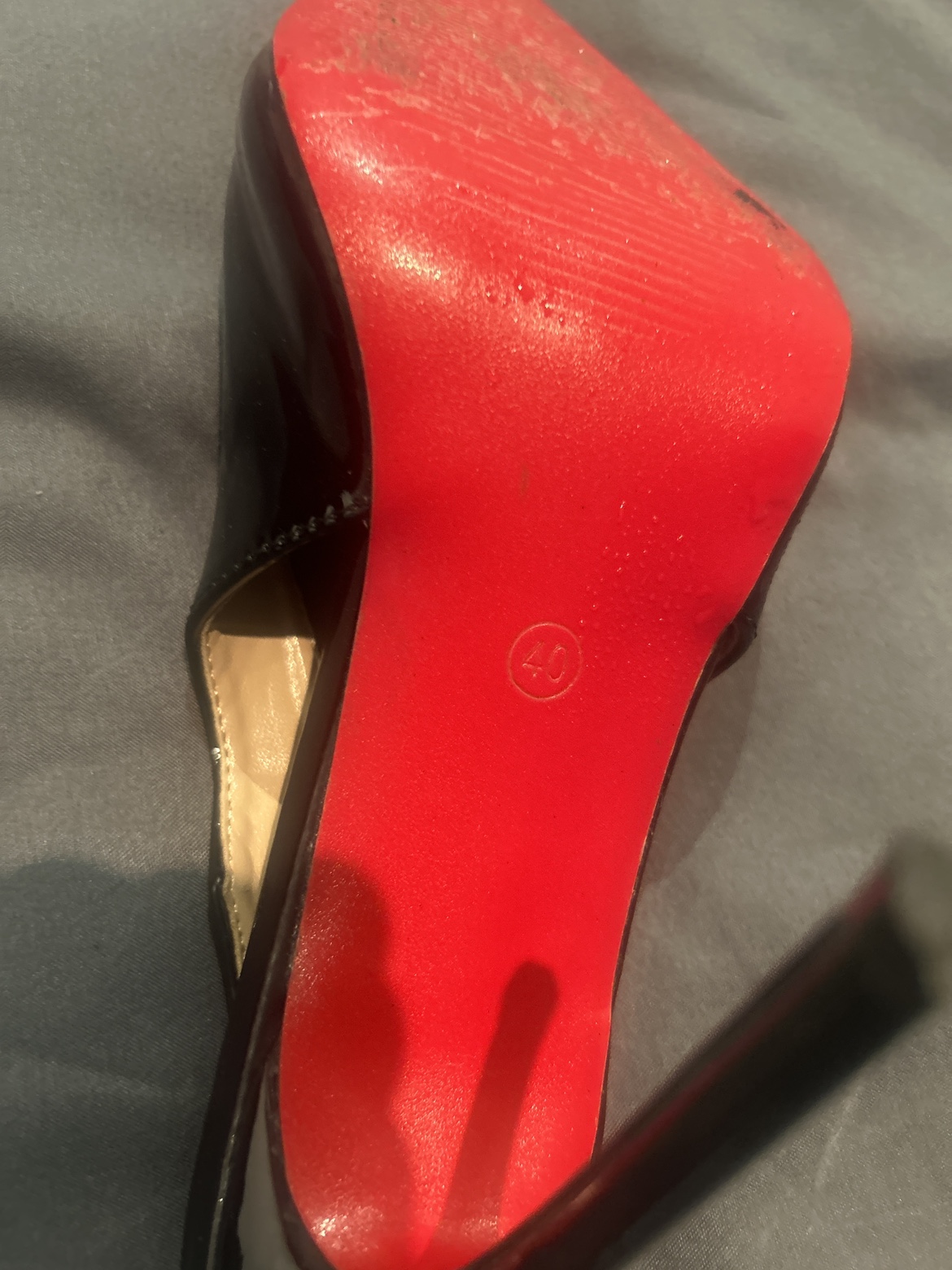 Black Slingback Heels - photo 4